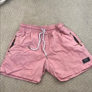 Wowie 5 Inch Inseam Pink Casual Men's Shorts